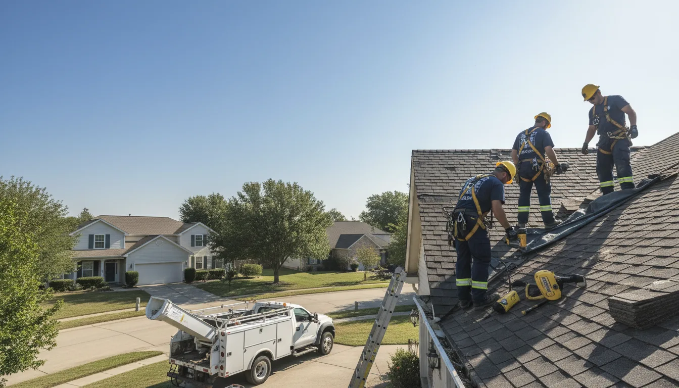 Hail Damage Roof Repair in Union Dale, PA